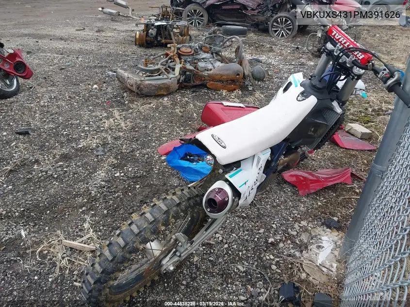 2023 Husqvarna Fc450 Rockstar Edition VIN: VBKUXS431PM391626 Lot: 44538228
