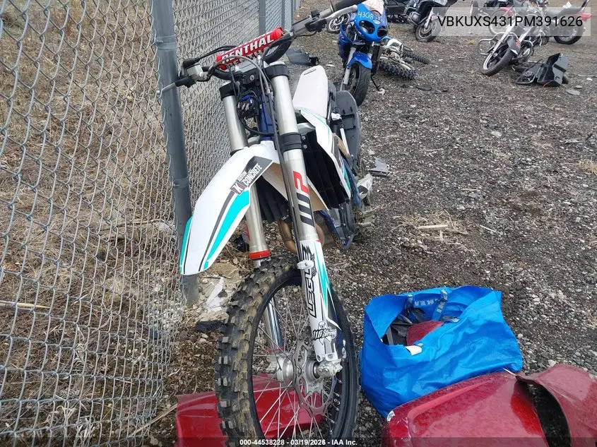 2023 Husqvarna Fc450 Rockstar Edition VIN: VBKUXS431PM391626 Lot: 44538228