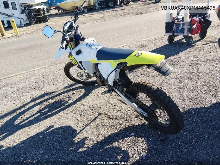 2023 Husqvarna Fe501 S VIN: VBKUAK40XPM445495 Lot: 45369765