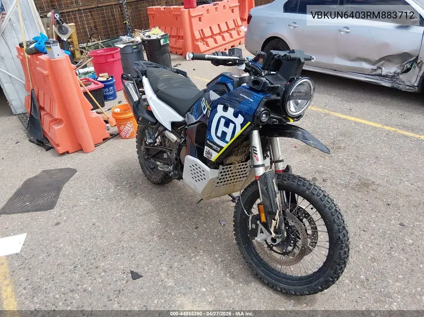 2024 Husqvarna Norden 901 VIN: VBKUN6403RM883712 Lot: 44955390