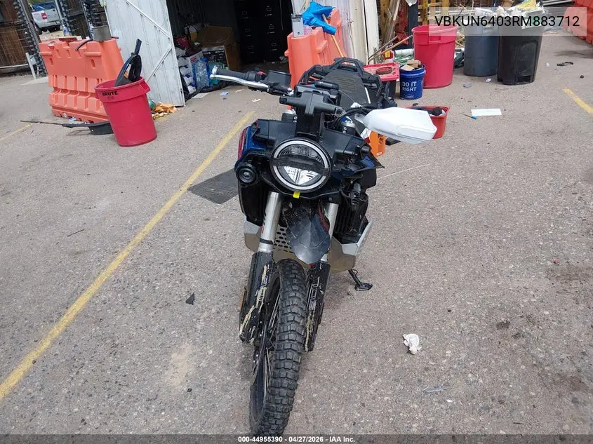 2024 Husqvarna Norden 901 VIN: VBKUN6403RM883712 Lot: 44955390
