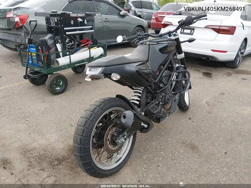 2019 Husqvarna Svartpilen 401 VIN: VBKUNJ405KM268491 Lot: 44799213