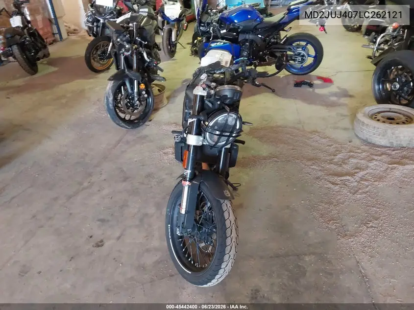 2020 Husqvarna Vitpilen 401/Svartpilen 401 VIN: MD2JUJ407LC262121 Lot: 45442400
