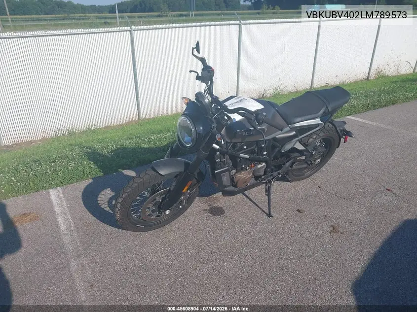 2020 Husqvarna Svartpilen 701 VIN: VBKUBV402LM789573 Lot: 45608904