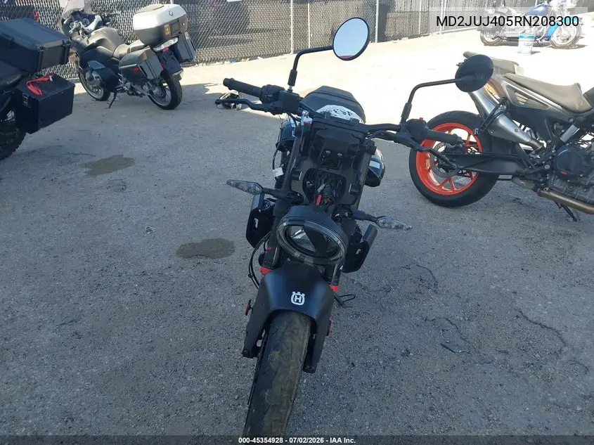 2024 Husqvarna Vitpilen 401/Svartpilen 401 VIN: MD2JUJ405RN208300 Lot: 45354928