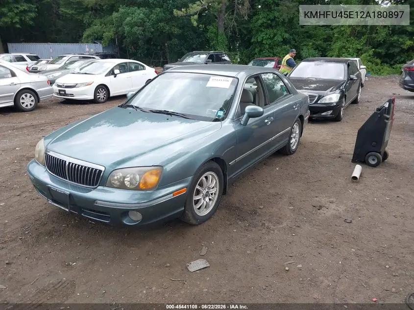 2002 Hyundai Xg350 L VIN: KMHFU45E12A180897 Lot: 45441108