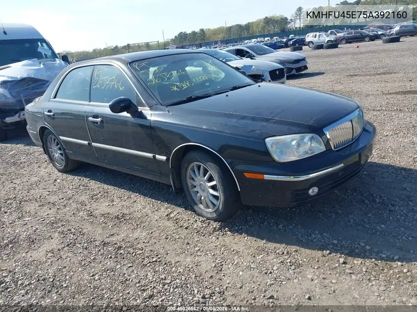 2005 Hyundai Xg350 L VIN: KMHFU45E75A392160 Lot: 45025542