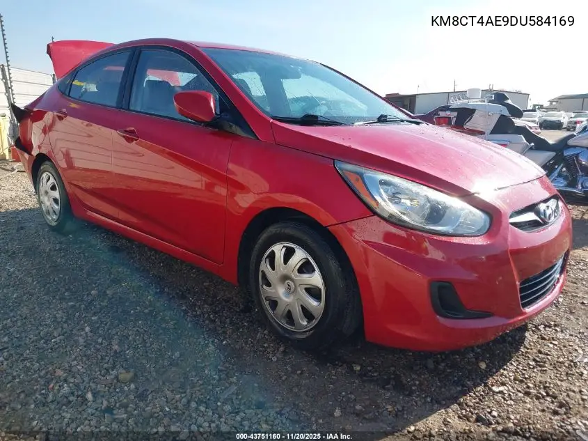 KMHCT4AE9DU584169 2013 Hyundai Accent Gls/Gs