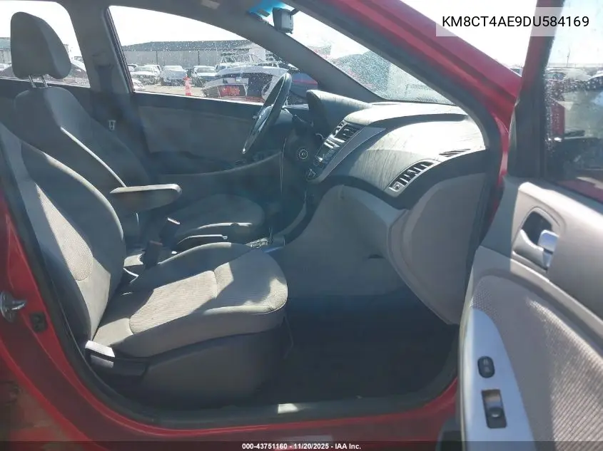 KMHCT4AE9DU584169 2013 Hyundai Accent Gls/Gs