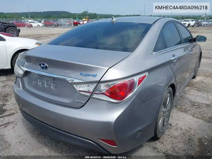 2013 Hyundai Sonata Hybrid Limited VIN: KMHEC4A48DA096218 Lot: 45162141