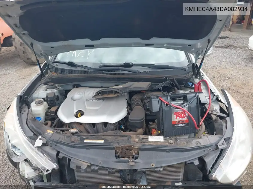 2013 Hyundai Sonata Hybrid VIN: KMHEC4A48DA082934 Lot: 45343839