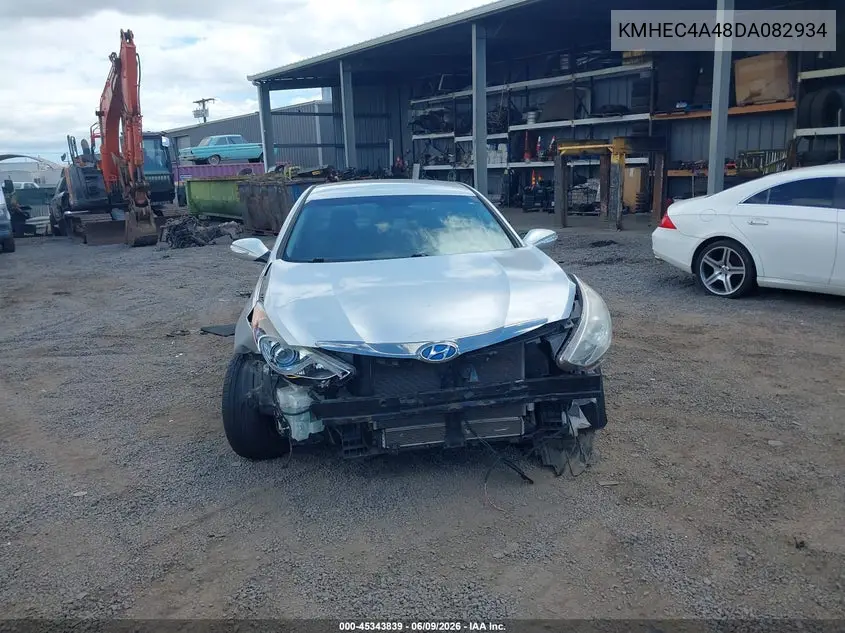 2013 Hyundai Sonata Hybrid VIN: KMHEC4A48DA082934 Lot: 45343839