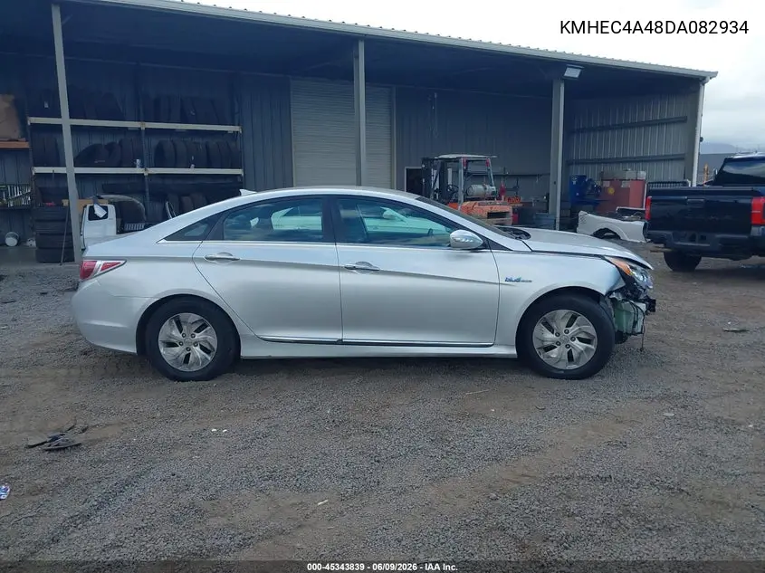 2013 Hyundai Sonata Hybrid VIN: KMHEC4A48DA082934 Lot: 45343839