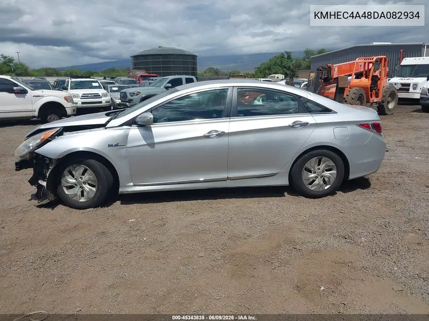 2013 Hyundai Sonata Hybrid VIN: KMHEC4A48DA082934 Lot: 45343839