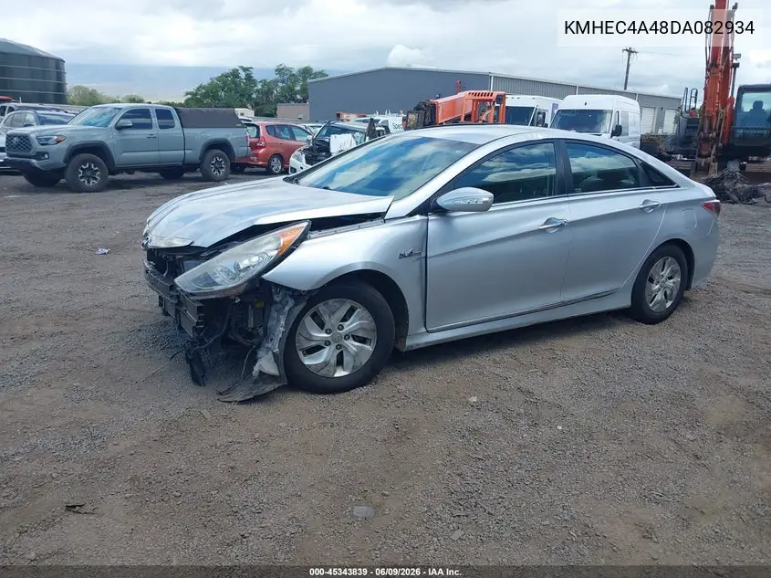 2013 Hyundai Sonata Hybrid VIN: KMHEC4A48DA082934 Lot: 45343839