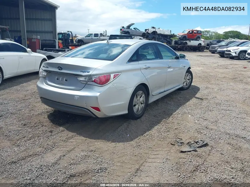 2013 Hyundai Sonata Hybrid VIN: KMHEC4A48DA082934 Lot: 45343839