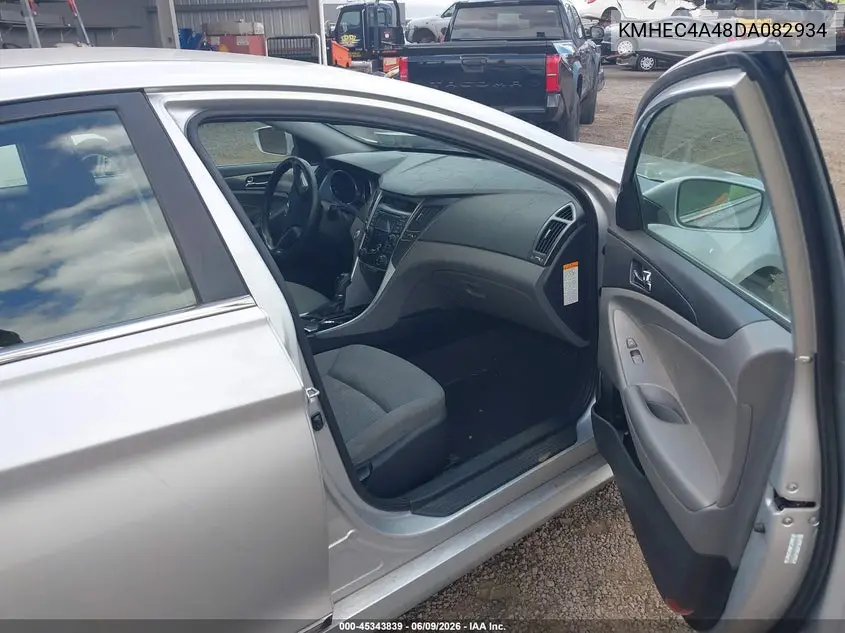 2013 Hyundai Sonata Hybrid VIN: KMHEC4A48DA082934 Lot: 45343839