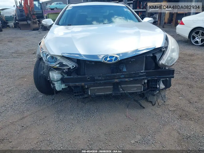 2013 Hyundai Sonata Hybrid VIN: KMHEC4A48DA082934 Lot: 45343839