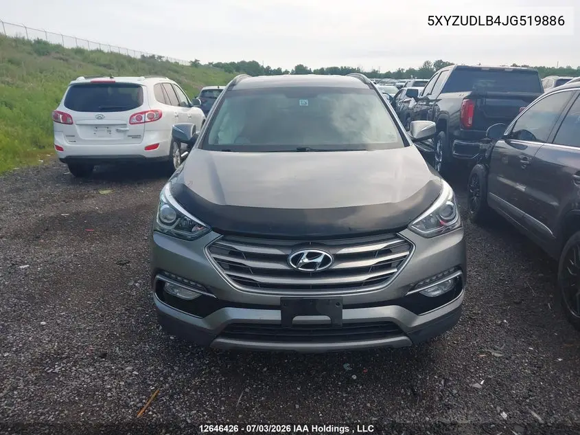 2018 Hyundai Santa Fe Sport 2.4 Premium VIN: 5XYZUDLB4JG519886 Lot: 12646426