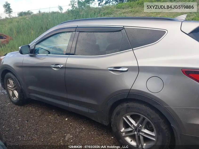 2018 Hyundai Santa Fe Sport 2.4 Premium VIN: 5XYZUDLB4JG519886 Lot: 12646426