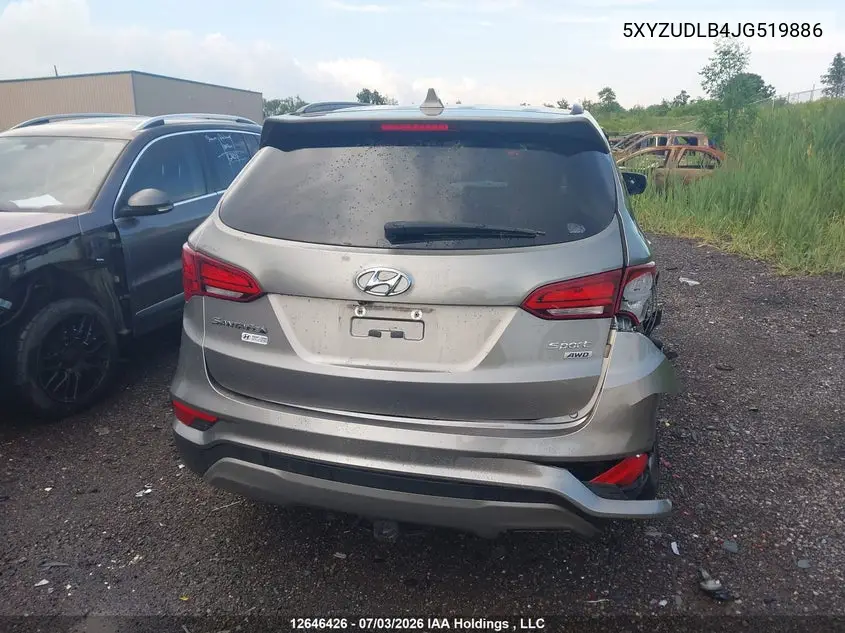 2018 Hyundai Santa Fe Sport 2.4 Premium VIN: 5XYZUDLB4JG519886 Lot: 12646426