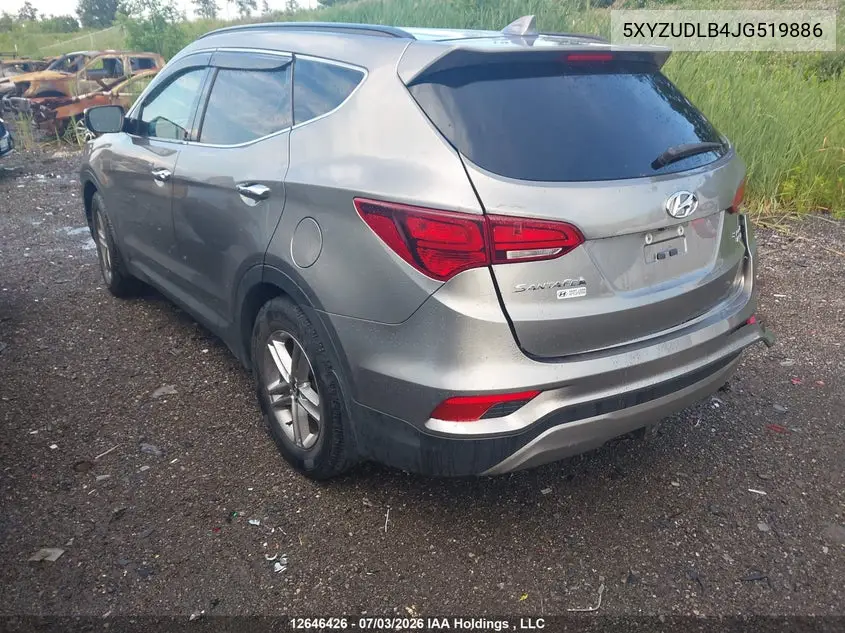 2018 Hyundai Santa Fe Sport 2.4 Premium VIN: 5XYZUDLB4JG519886 Lot: 12646426