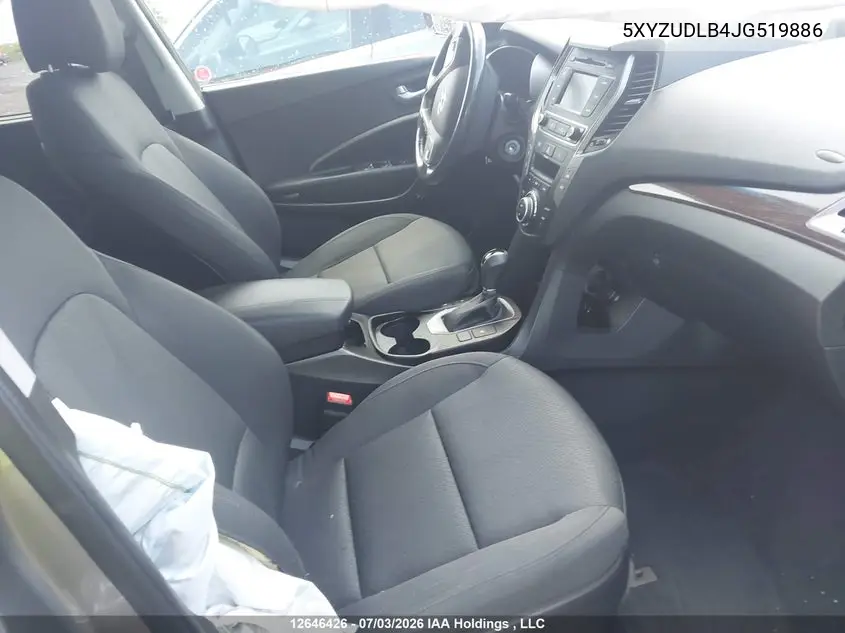 2018 Hyundai Santa Fe Sport 2.4 Premium VIN: 5XYZUDLB4JG519886 Lot: 12646426