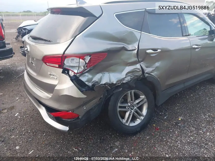 2018 Hyundai Santa Fe Sport 2.4 Premium VIN: 5XYZUDLB4JG519886 Lot: 12646426