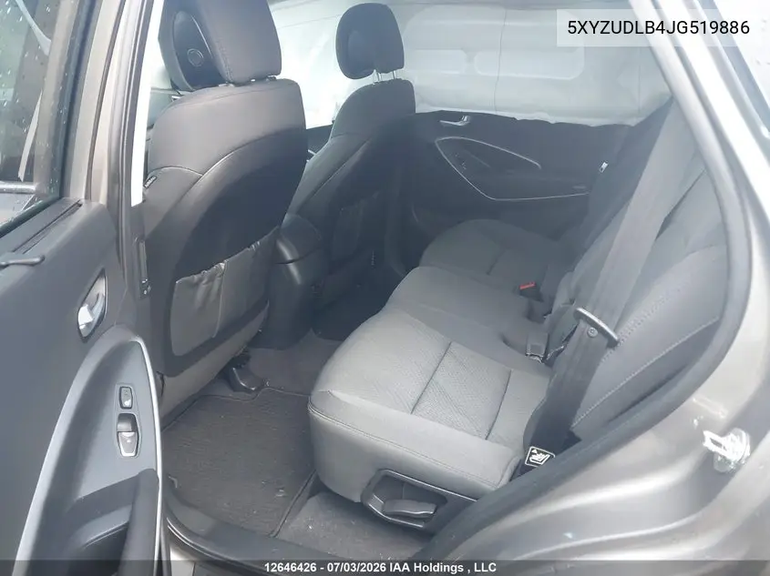 2018 Hyundai Santa Fe Sport 2.4 Premium VIN: 5XYZUDLB4JG519886 Lot: 12646426