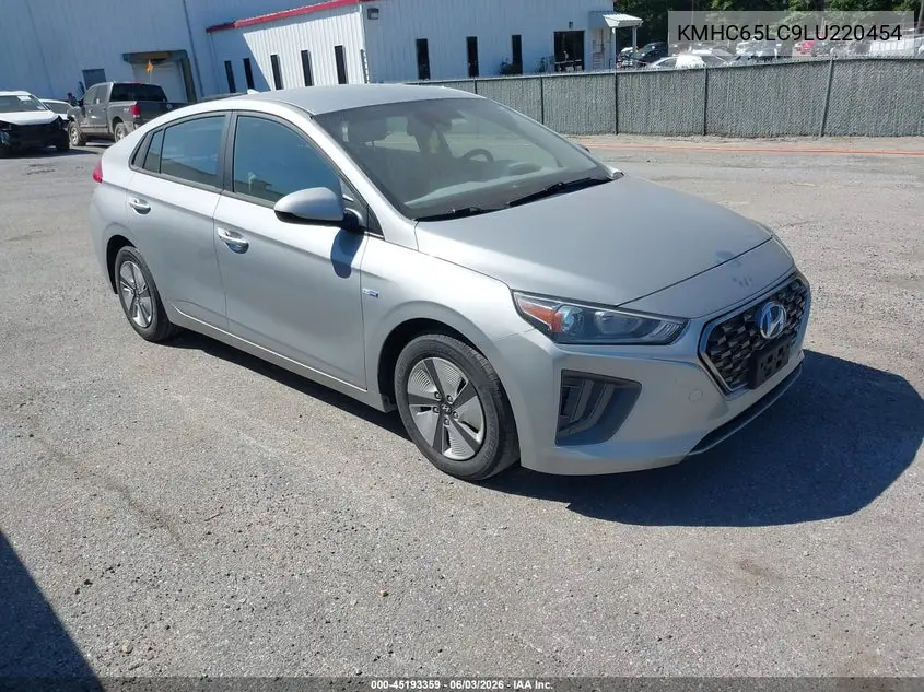 2020 Hyundai Ioniq Hybrid Blue VIN: KMHC65LC9LU220454 Lot: 45193359