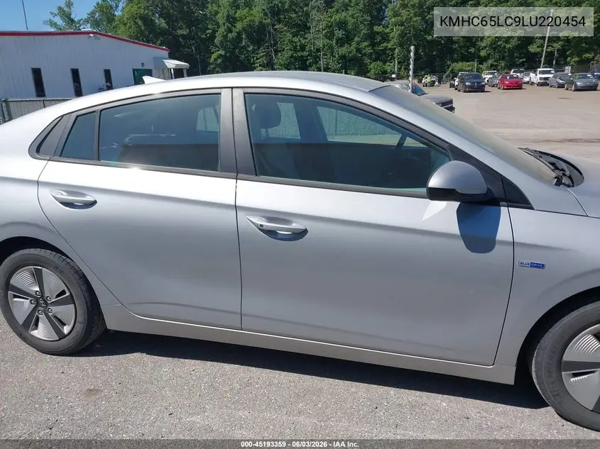2020 Hyundai Ioniq Hybrid Blue VIN: KMHC65LC9LU220454 Lot: 45193359