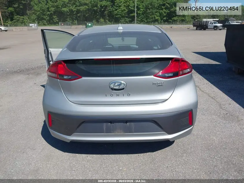2020 Hyundai Ioniq Hybrid Blue VIN: KMHC65LC9LU220454 Lot: 45193359