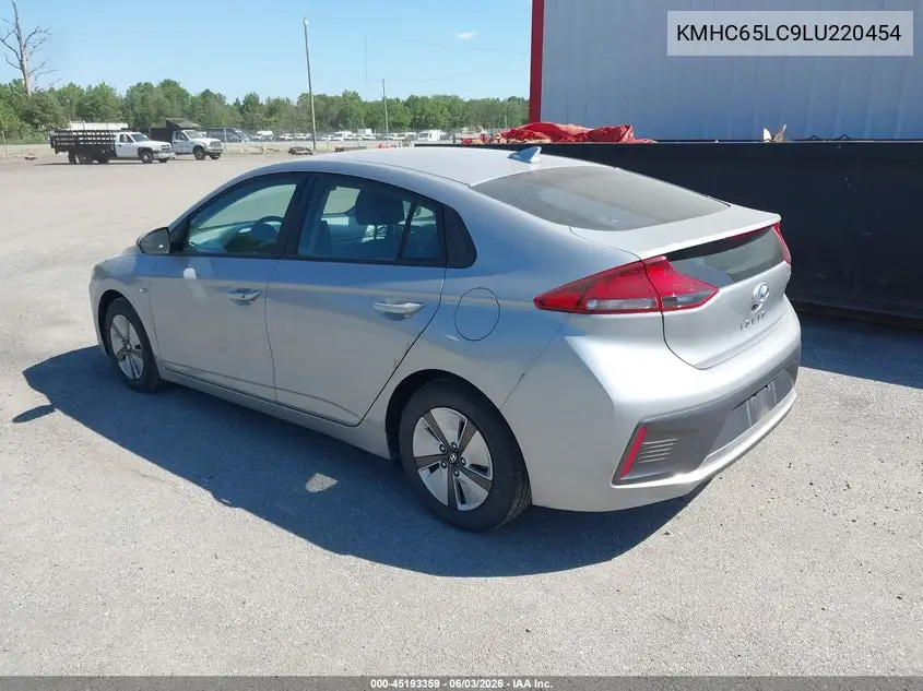 2020 Hyundai Ioniq Hybrid Blue VIN: KMHC65LC9LU220454 Lot: 45193359