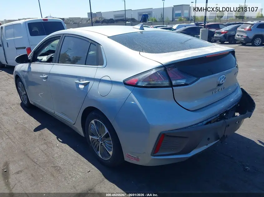 2020 Hyundai Ioniq Plug-In Hybrid Limited VIN: KMHCX5LD0LU213107 Lot: 45255267