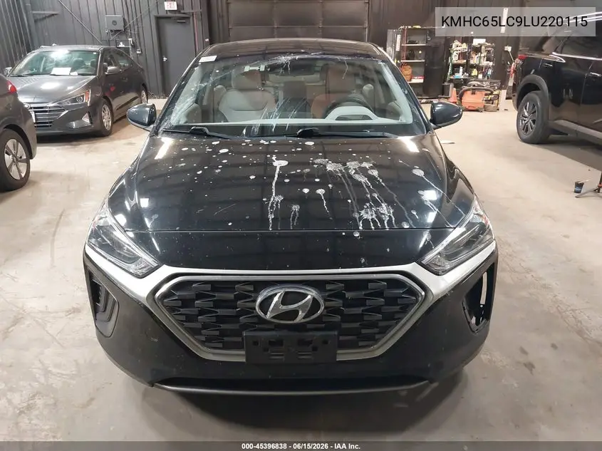 2020 Hyundai Ioniq Hybrid Blue VIN: KMHC65LC9LU220115 Lot: 45396838