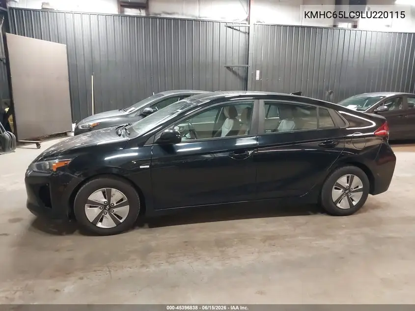2020 Hyundai Ioniq Hybrid Blue VIN: KMHC65LC9LU220115 Lot: 45396838