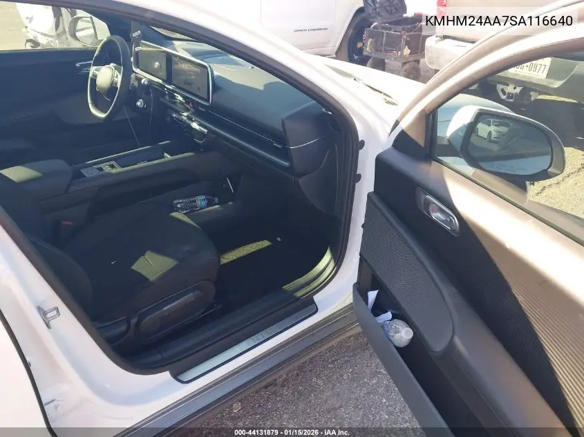 2025 Hyundai Ioniq 6 Se VIN: KMHM24AA7SA116640 Lot: 44131879