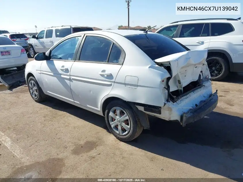 KMHCN46CX7U139042 2007 Hyundai Accent Gls