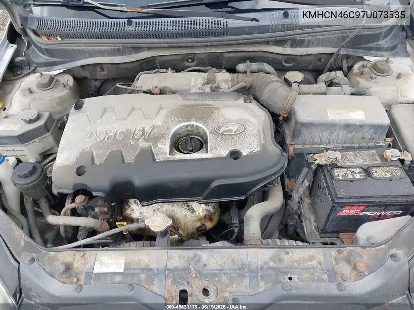 2007 Hyundai Accent Gls VIN: KMHCN46C97U073535 Lot: 45431176