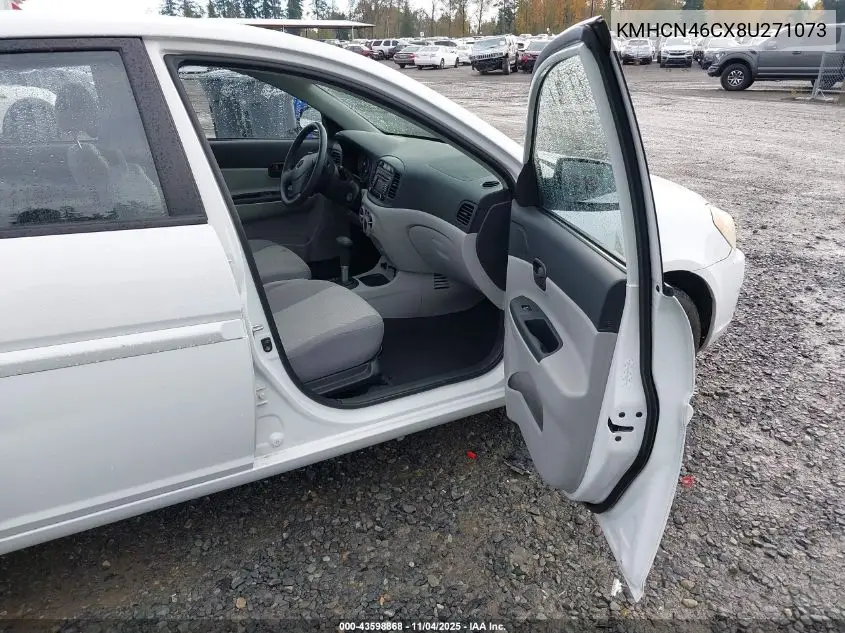 KMHCN46CX8U271073 2008 Hyundai Accent Gls