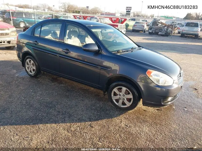 KMHCN46C88U183283 2008 Hyundai Accent Gls