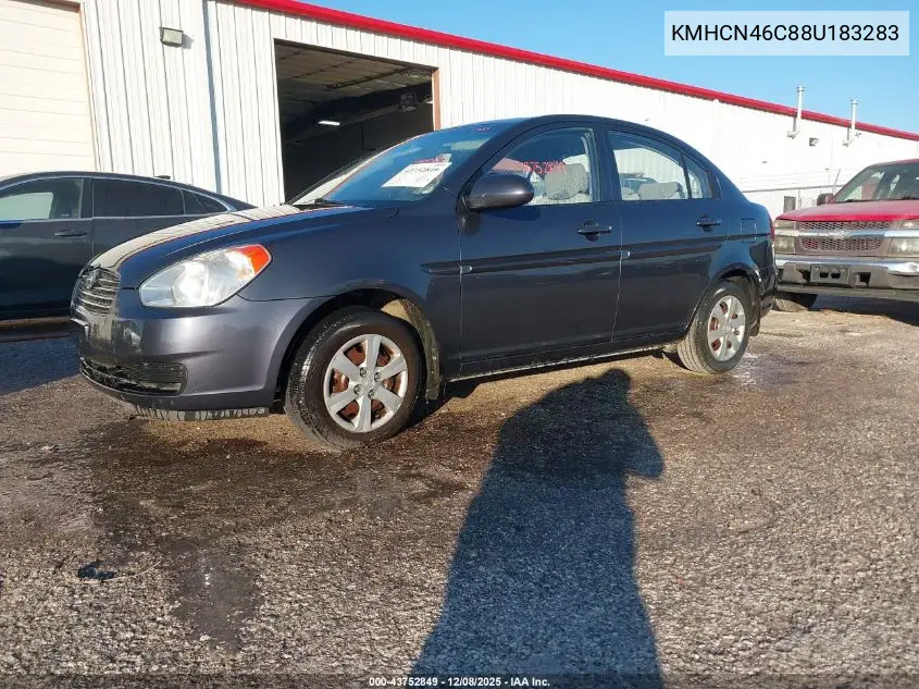 KMHCN46C88U183283 2008 Hyundai Accent Gls