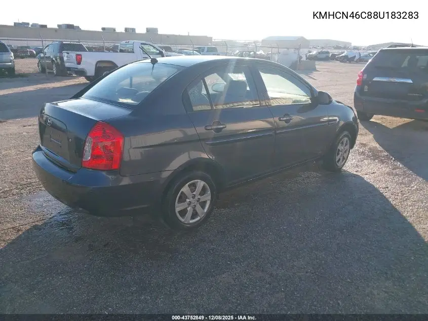 KMHCN46C88U183283 2008 Hyundai Accent Gls