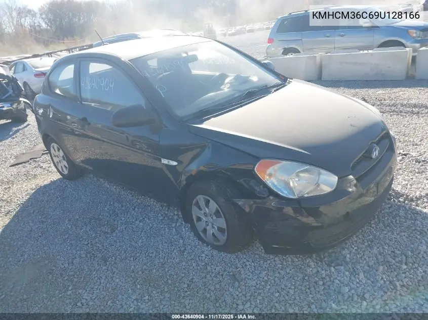 KMHCM36C69U128166 2009 Hyundai Accent Gs