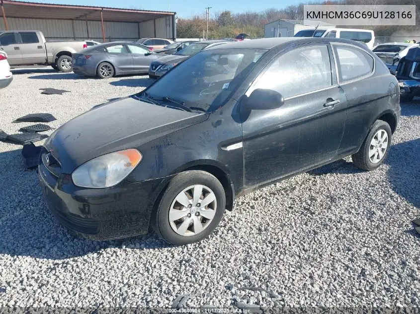 KMHCM36C69U128166 2009 Hyundai Accent Gs