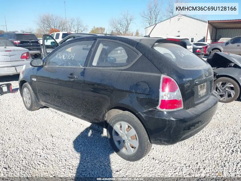 KMHCM36C69U128166 2009 Hyundai Accent Gs