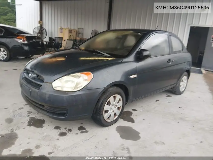 2009 Hyundai Accent Gs VIN: KMHCM36C49U125606 Lot: 45397894
