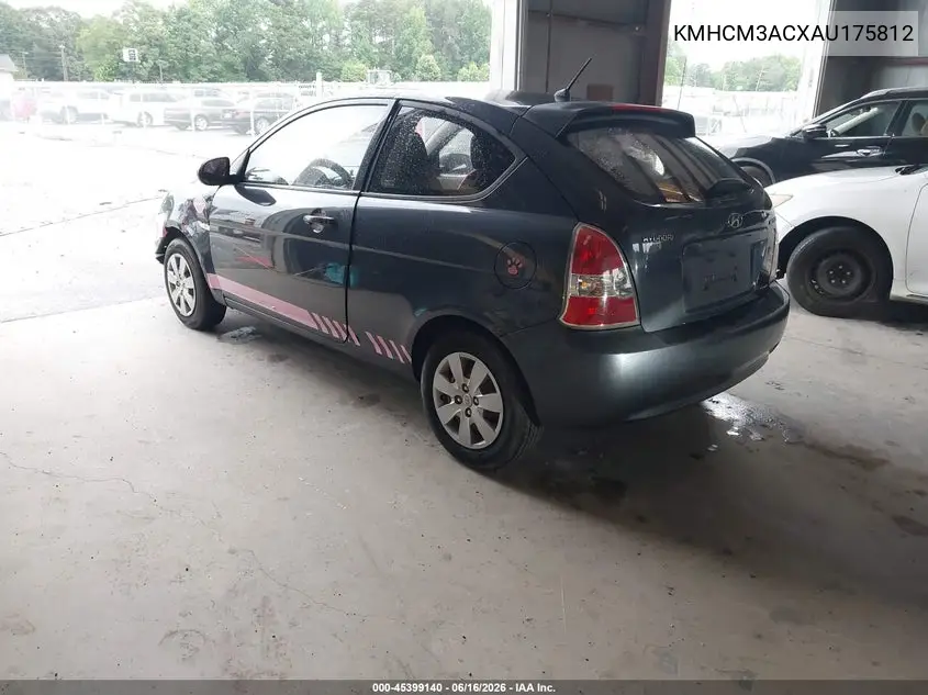 2010 Hyundai Accent Gs VIN: KMHCM3ACXAU175812 Lot: 45399140