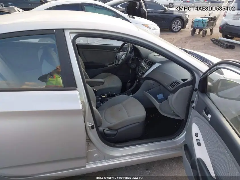 KMHCT4AE8DU535402 2013 Hyundai Accent Gls