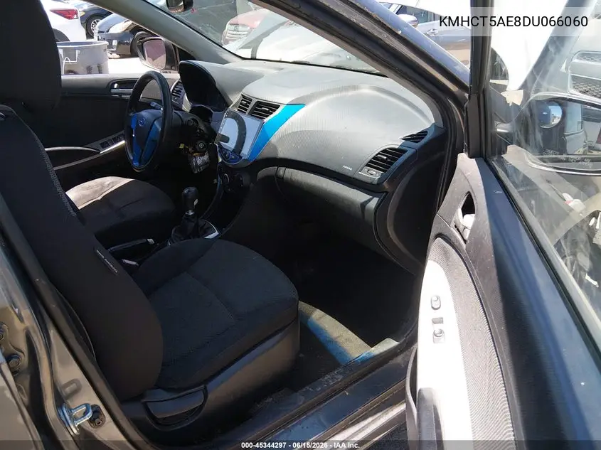 2013 Hyundai Accent Gs VIN: KMHCT5AE8DU066060 Lot: 45344297
